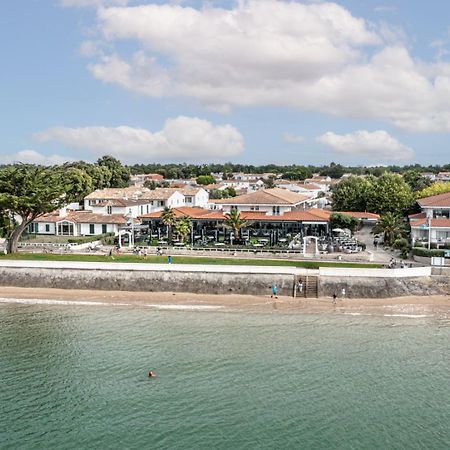 Hr Hotel-Restaurant & Spa Marin La Flotte Exterior foto The beach at Port-la-Nouvelle